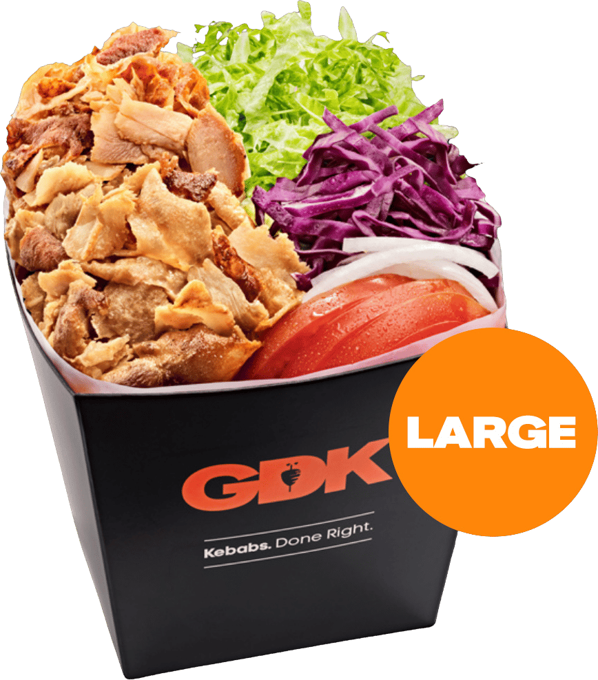 Large Doner Gym Box